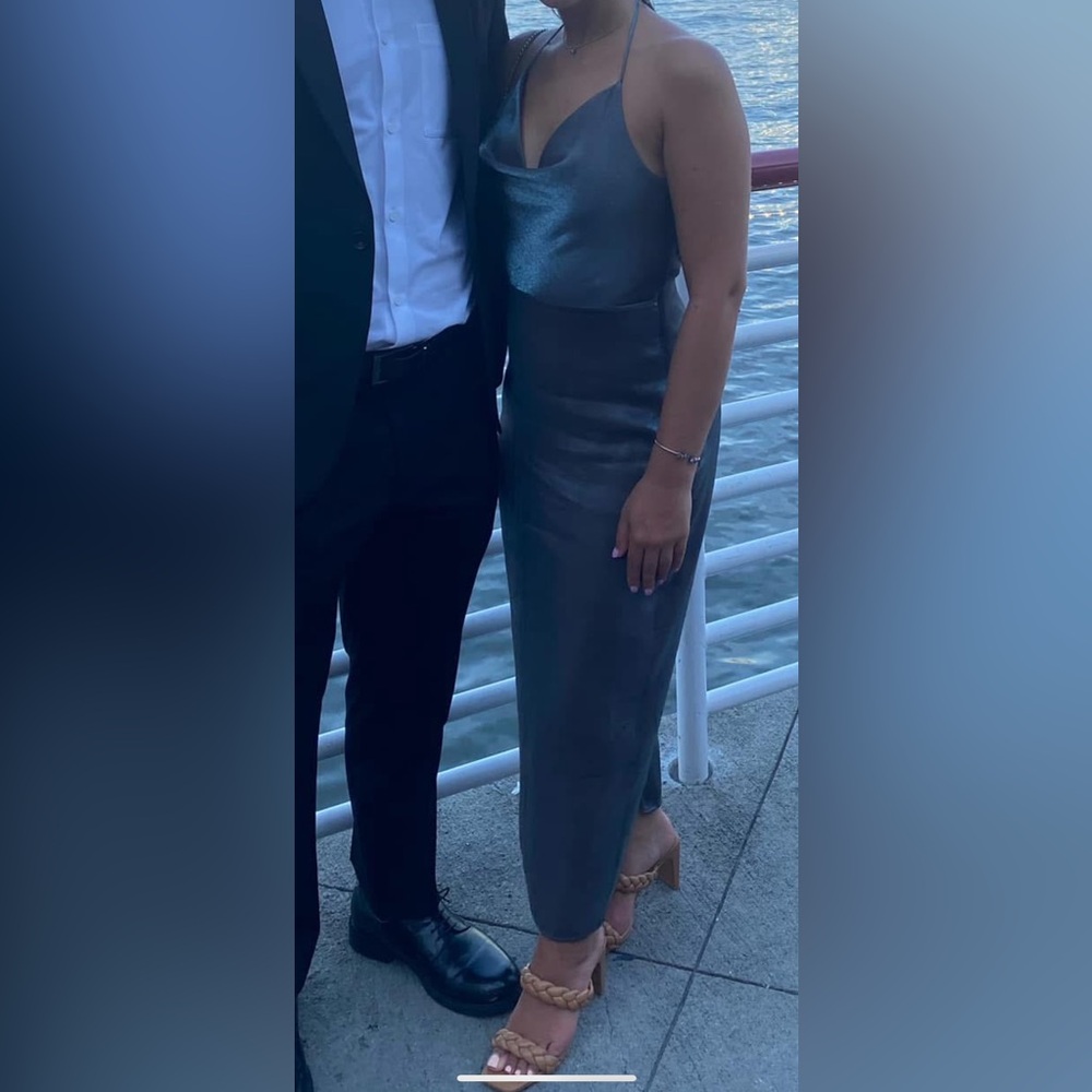 Elegant Gray Dress